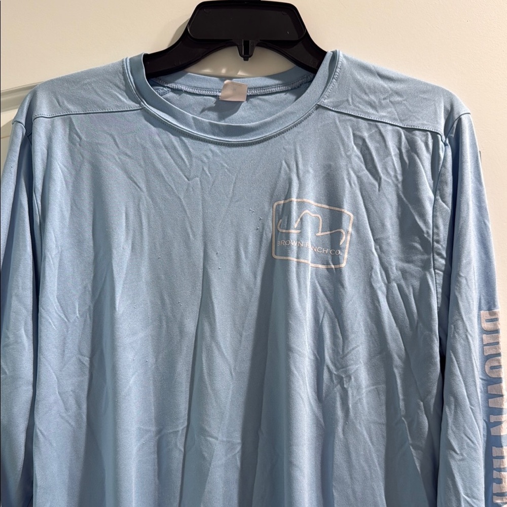 Men's Light Blue Long Sleeve Shirt